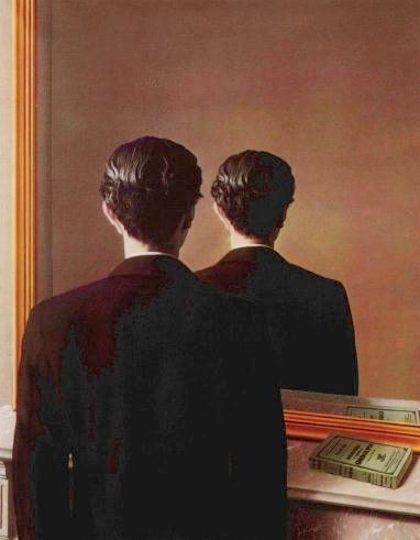 Magritte-UomoAlloSpecchio